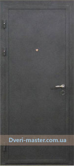 Металлическая входная дверь покрашенная киев